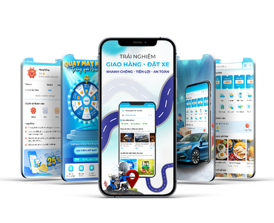 SKY : Đặt xe / Giao hàng / Food / Mua sắm
