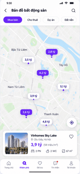 App Bất Động Sản