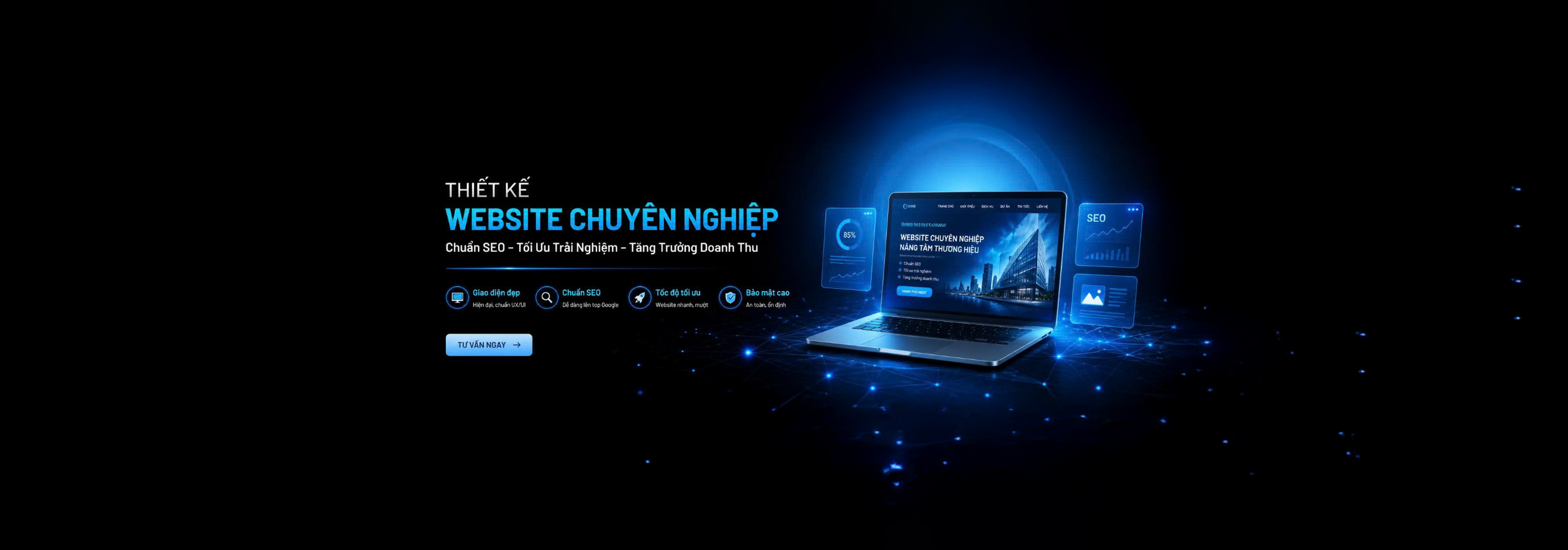 thiết kế website trang chủ