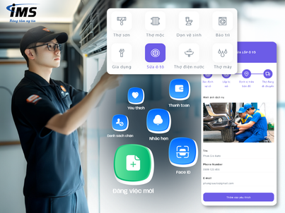 Thiết Kế Ứng Dụng Gọi Thợ Chuyên Nghiệp – Giải Pháp Kết Nối Dịch Vụ Thông Minh Cho Doanh Nghiệp
