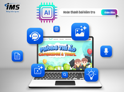 Thiết kế website trung tâm Anh Ngữ có tích hợp AI chấm điểm