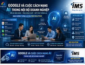 Google và Cuộc Cách Mạng AI Trong Nội Bộ Doanh Nghiệp Và Mục Tiêu Của IMS Solution Trong Tương Lai