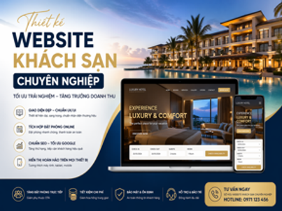 Thiết Kế Website Khách Sạn Chuyên Nghiệp – Giải Pháp Tăng Đặt Phòng Hiệu Quả Trong Kỷ Nguyên Số