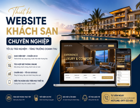 Thiết Kế Website Khách Sạn Chuyên Nghiệp – Giải Pháp Tăng Đặt Phòng Hiệu Quả Trong Kỷ Nguyên Số