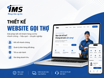 Thiết Kế Website Gọi Thợ Chuyên Nghiệp – Giải Pháp Kết Nối Khách Hàng Và Thợ Nhanh Chóng