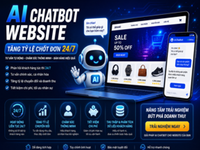 AI Chatbot Website – Công Cụ Tăng Tỷ Lệ Chốt Đơn 24/7 Cho Doanh Nghiệp Thời AI