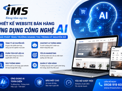 Thiết Kế Website Bán Hàng Thời Công Nghệ AI: Giải Pháp Tăng Doanh Thu Đột Phá Cho Doanh Nghiệp 2026