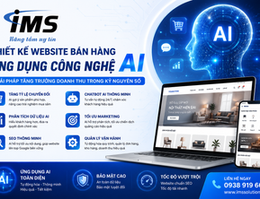 Thiết Kế Website Bán Hàng Thời Công Nghệ AI: Giải Pháp Tăng Doanh Thu Đột Phá Cho Doanh Nghiệp 2026