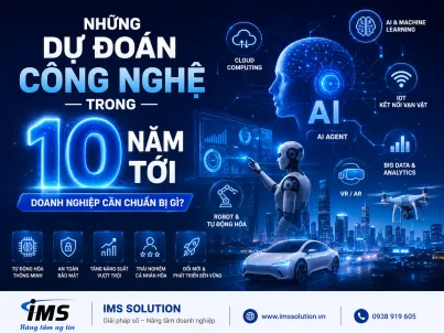 Những Dự Đoán Công Nghệ Trong 10 Năm Tới: Doanh Nghiệp Cần Chuẩn Bị Gì?
