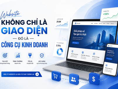 Website Không Chỉ Là Giao Diện – Đó Là Công Cụ Kinh Doanh