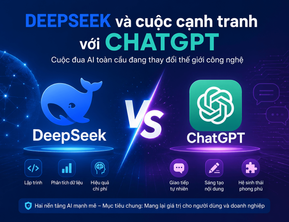 DeepSeek Và Cuộc Cạnh Tranh Với ChatGPT – Cuộc Đua AI Toàn Cầu Đang Thay Đổi Thế Giới Công Nghệ