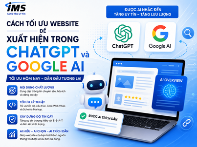 Cách Tối Ưu Website Để Xuất Hiện Trong ChatGPT Và Google AI