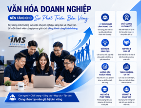 Văn Hóa Doanh Nghiệp Tại IMS Solution – Nền Tảng Cho Sự Phát Triển Bền Vững