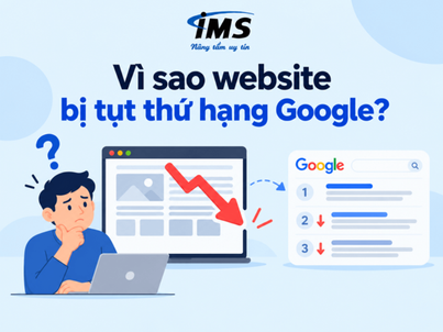 Vì sao website bị tụt thứ hạng Google? Nguyên nhân và cách xử lý