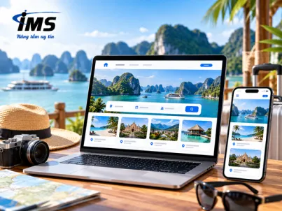 Thiết kế website du lịch: Giải pháp quảng bá tour, đặt phòng và thu hút khách hàng trực tuyến