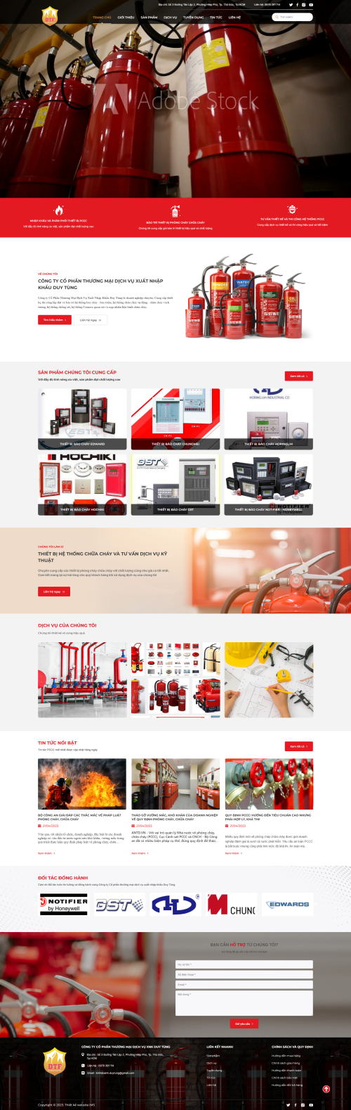 Cty Cổ Phần TMDV Xuất Nhập Khẩu Duy Tùng