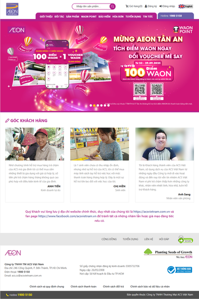 WEbsite ACS Việt Nam