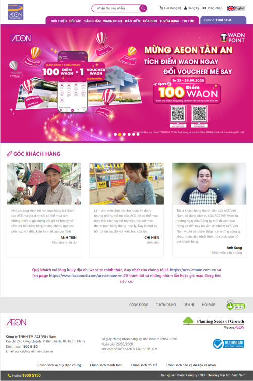 WEbsite ACS Việt Nam
