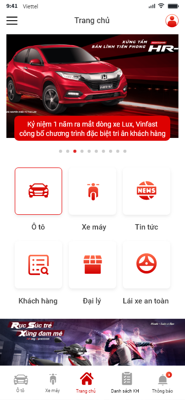 App ô tô / Xe máy