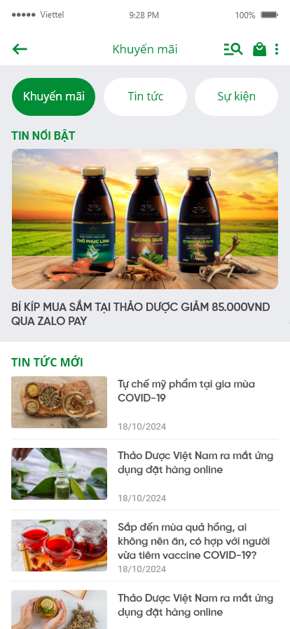App bán dược phẩm