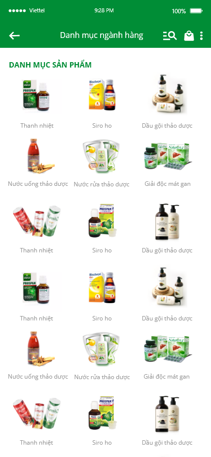 App bán dược phẩm