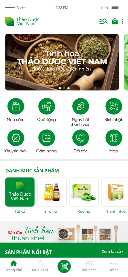 App bán dược phẩm