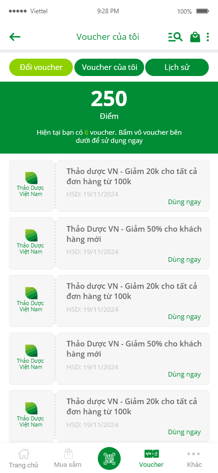 App bán dược phẩm