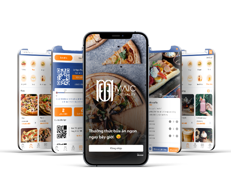 App nhà hàng lĩnh vực FnB