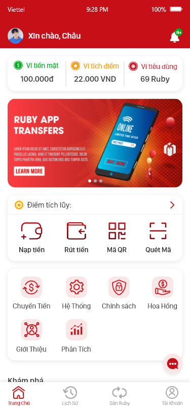 App tài chính