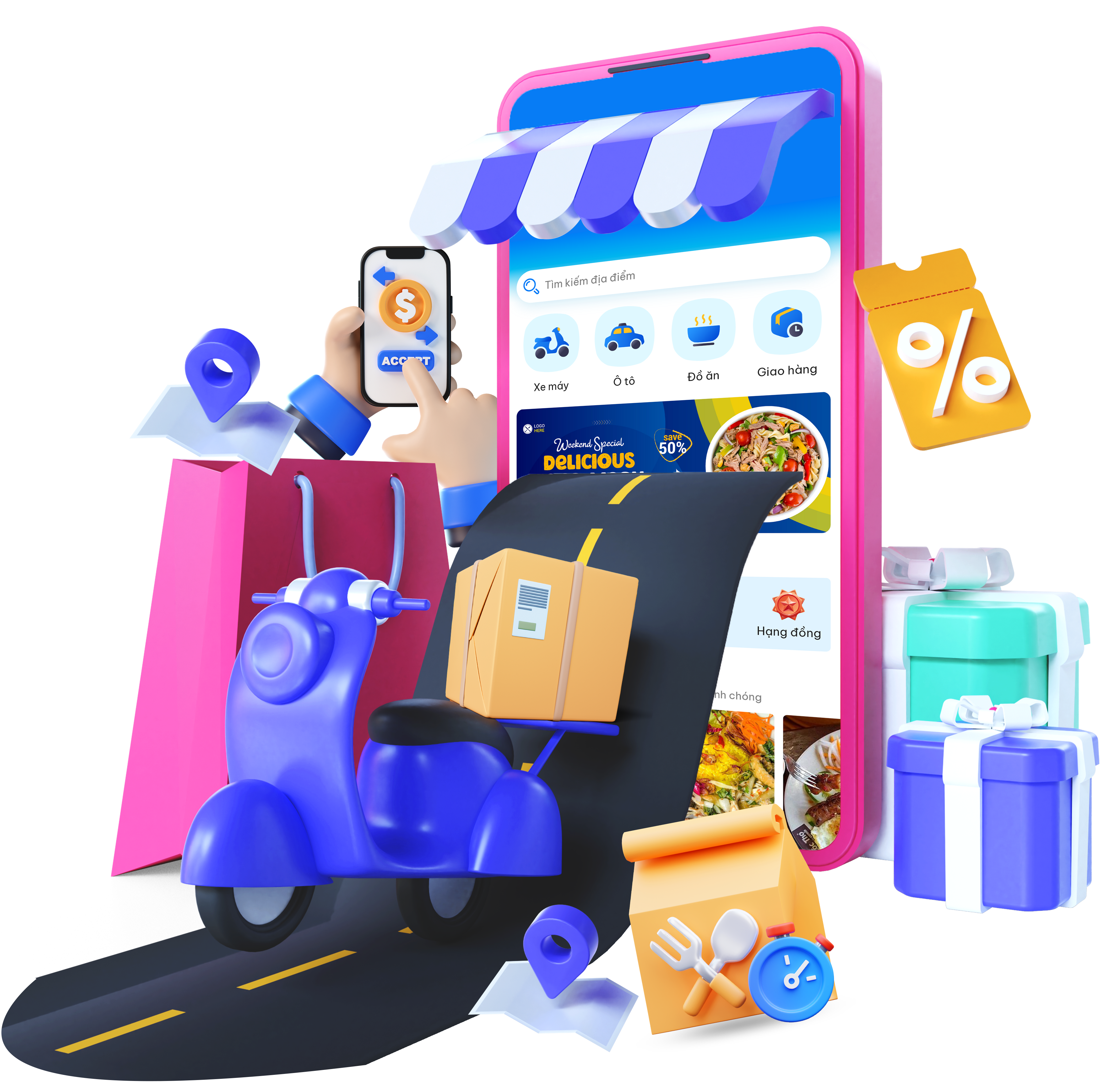 VnShip – Ứng dụng gọi xe thông minh, hiện đại và thân thiện với người dùng Việt