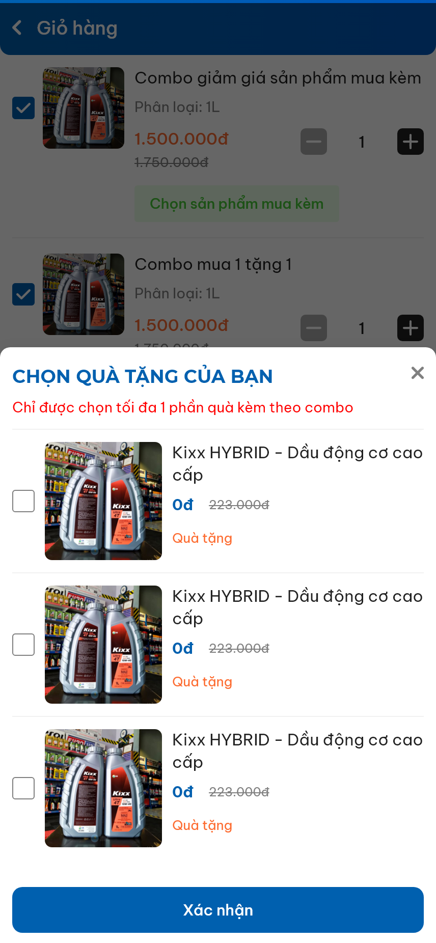 Thiết kế app dầu nhớt RPM