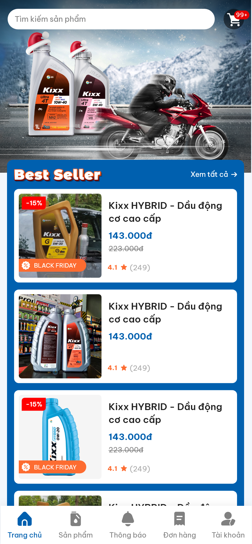 Thiết kế app dầu nhớt RPM