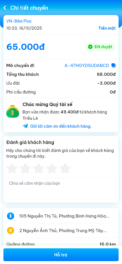Ứng Dụng gọi xe VnShip