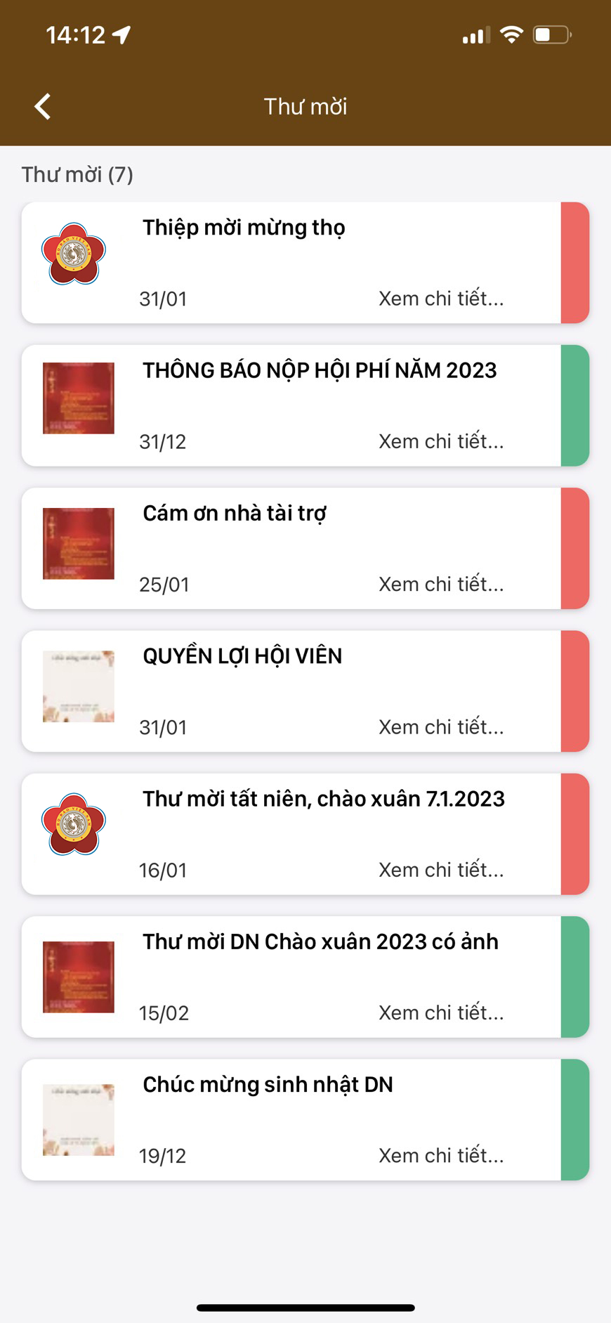 Check in sự kiện