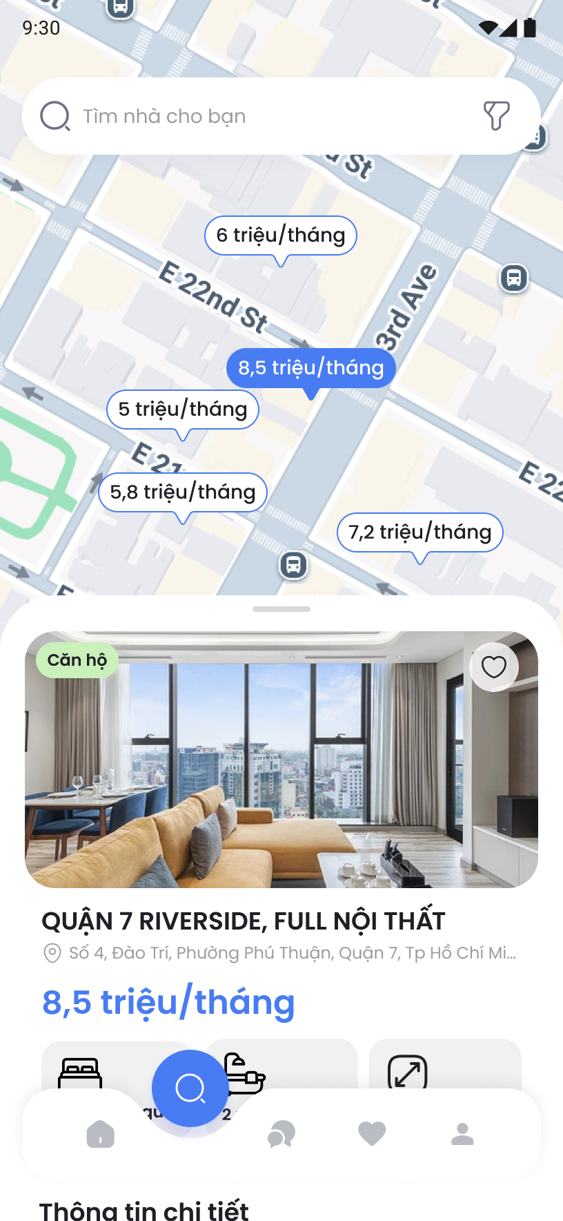App cho thuê Nhà trọ / Văn phòng / Chung cư
