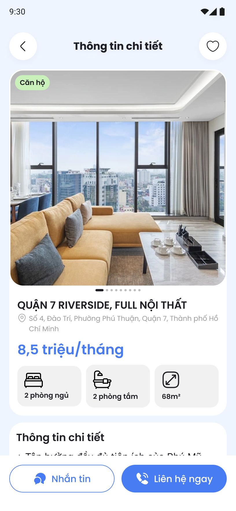 App cho thuê Nhà trọ / Văn phòng / Chung cư