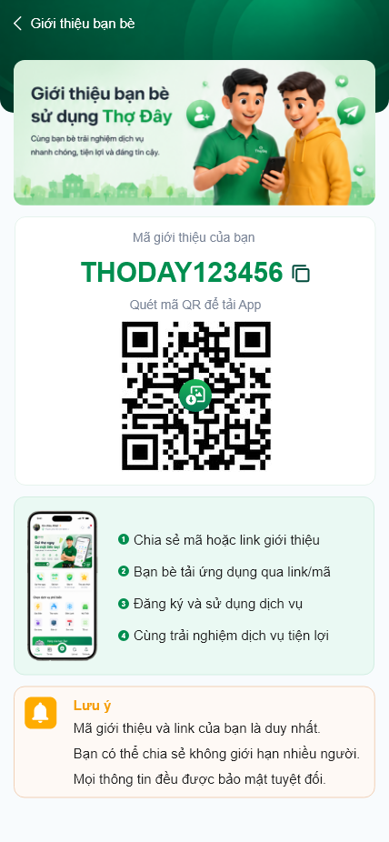 Ứng Dụng gọi thợ