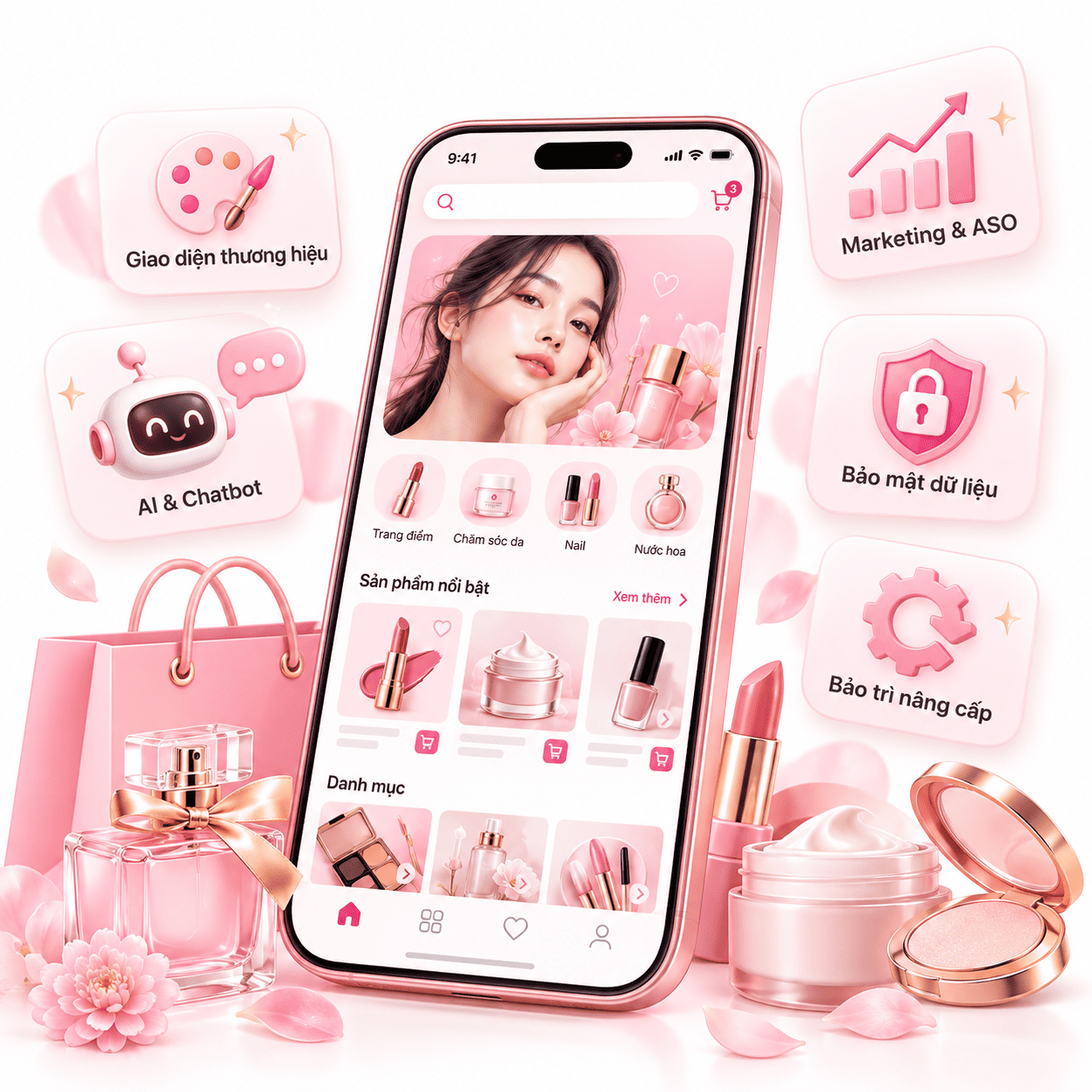 Lợi Ích Khi Chọn Dịch Vụ Thiết Kế App Mỹ Phẩm Tại IMS ?
