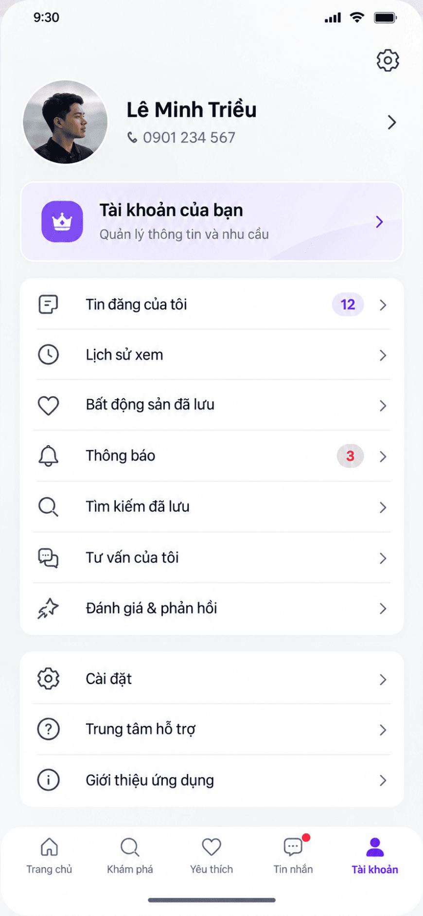 App Bất Động Sản