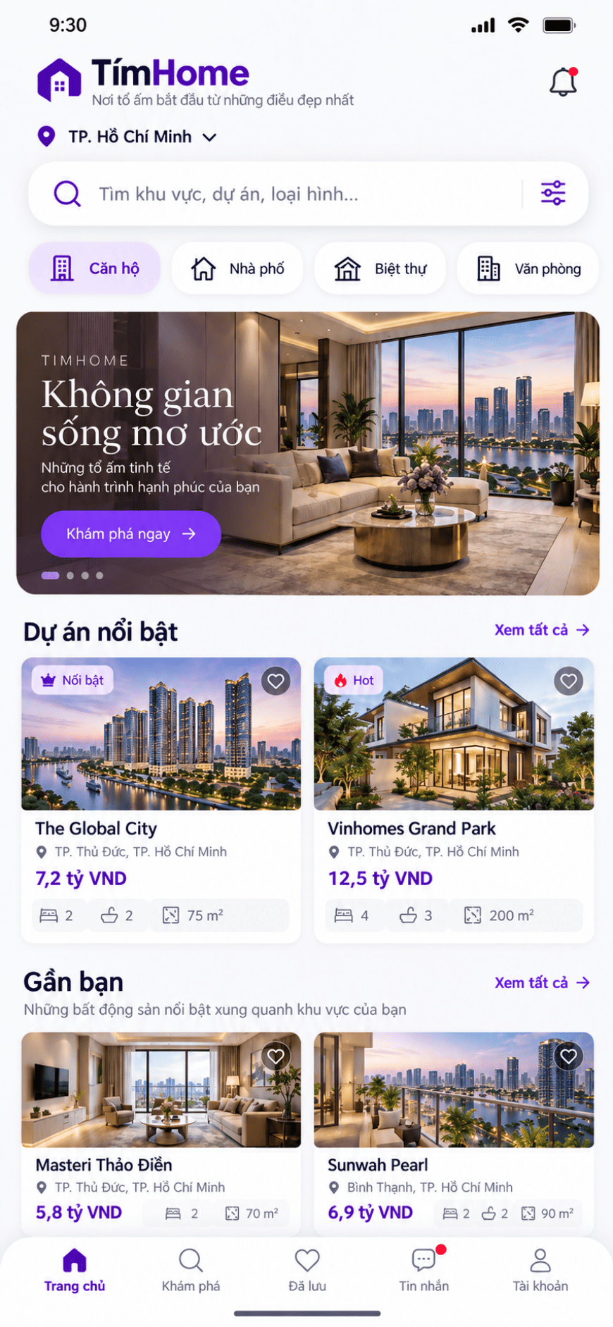 App Bất Động Sản