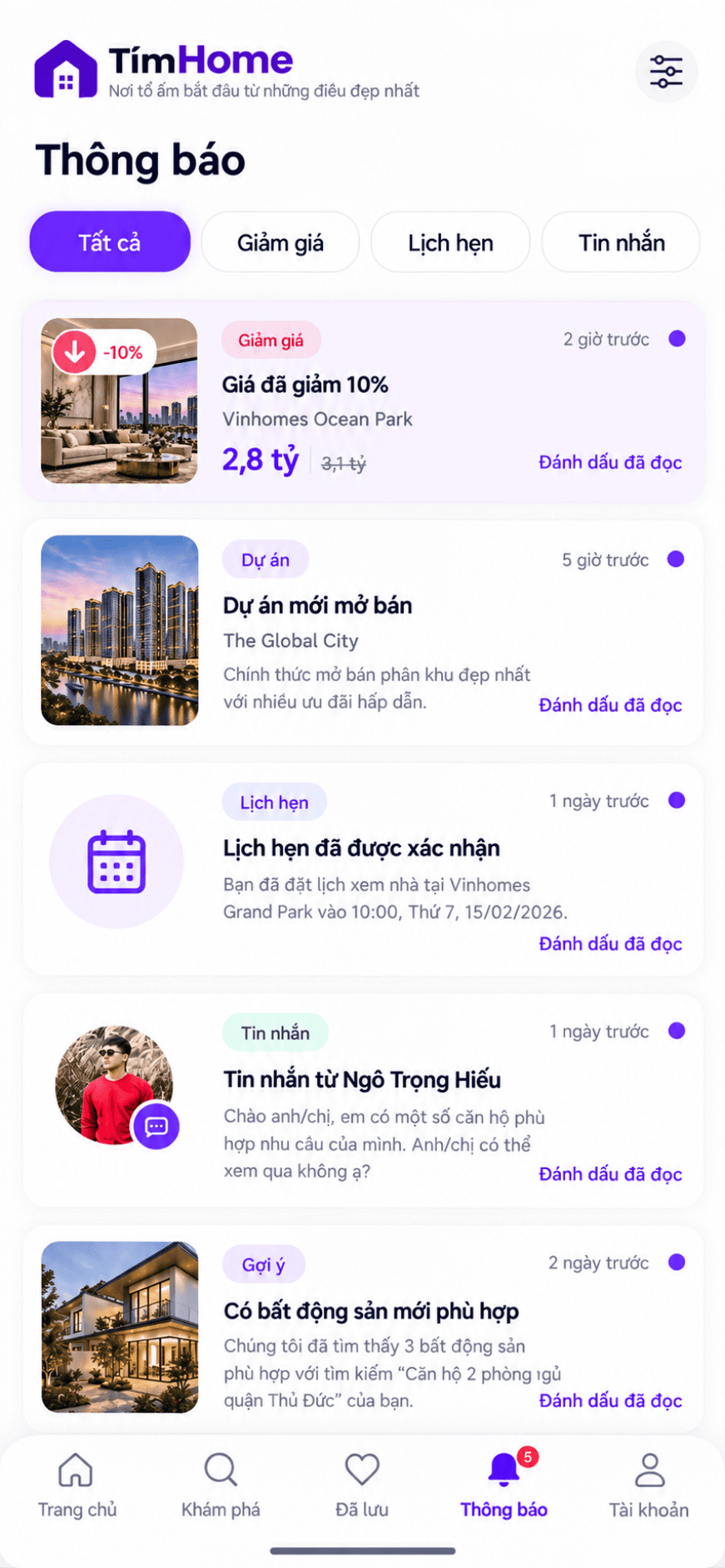 App Bất Động Sản