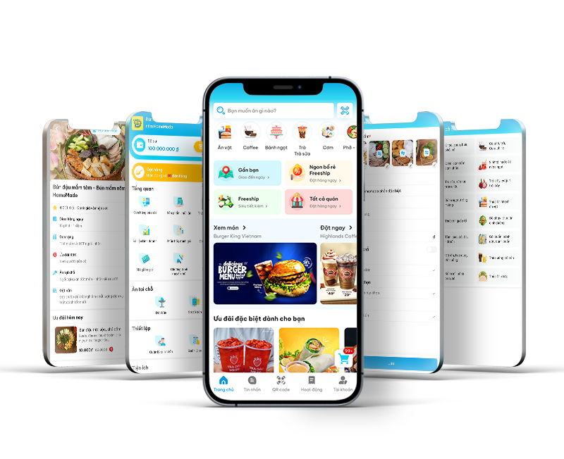 Thiết kế app giao đồ ăn