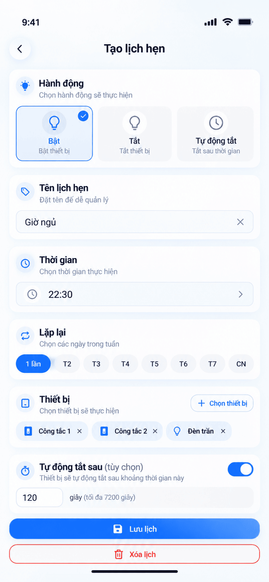 App IOT, Smart Home