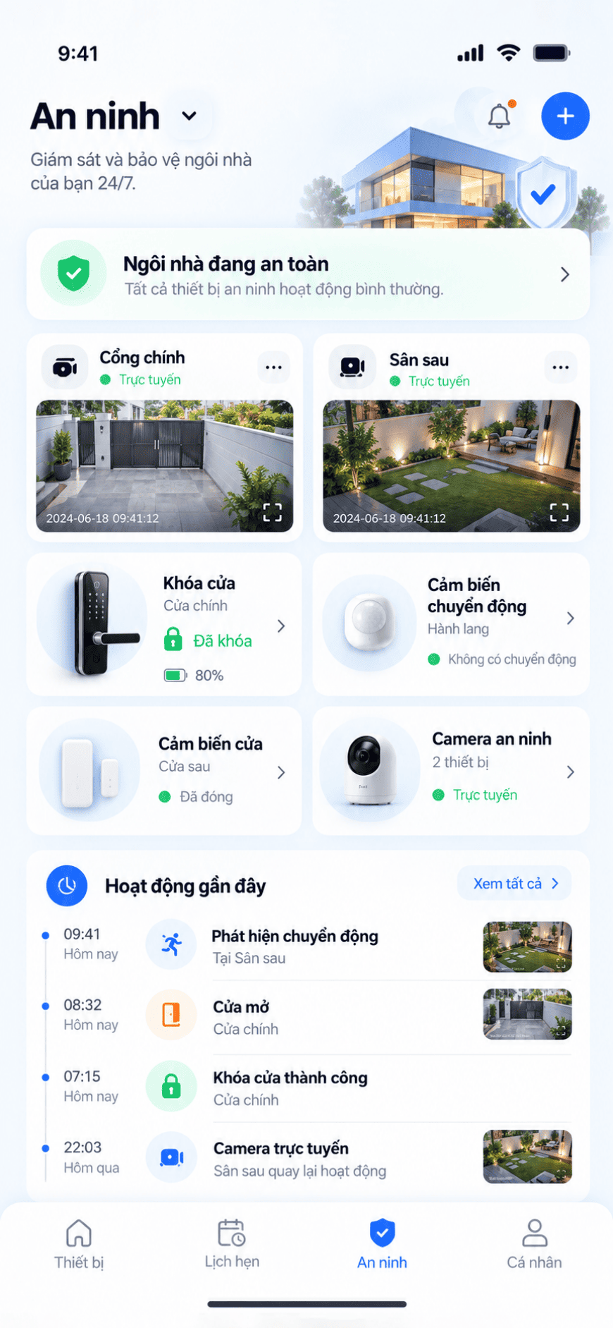 App IOT, Smart Home