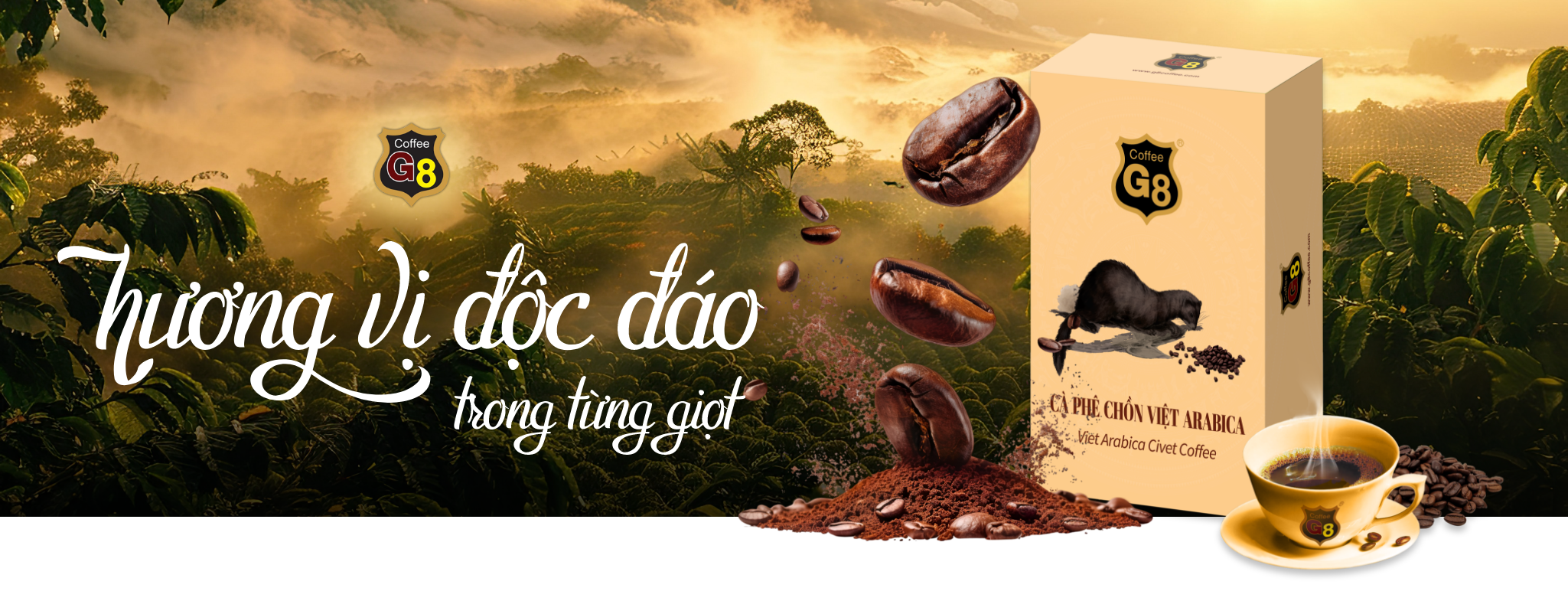 Thương Hiệu G8 Coffee