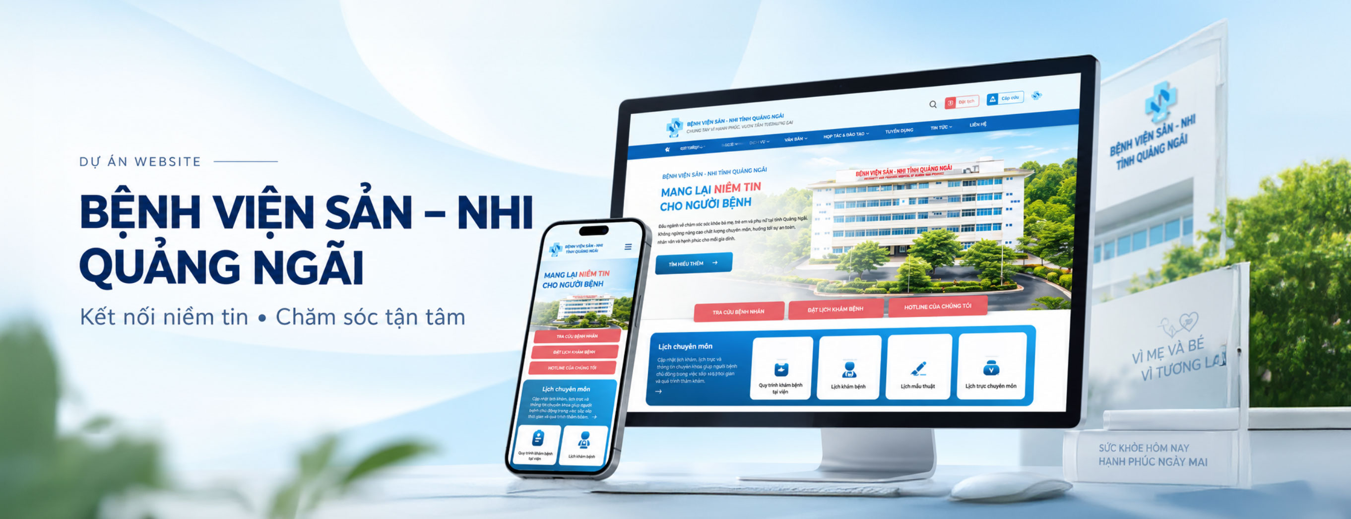 Website Bệnh Viện Sản Nhi Quảng Ngãi